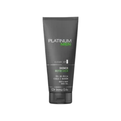 Dr. Irena Eris Platinum Men Shower Refreshner Hair And Body Wash Gel (200 ml)
