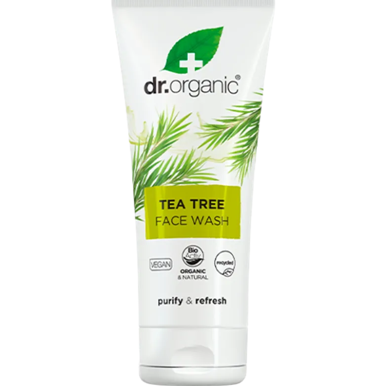 Dr. Organic Face Wash Tea Tree (200 ml)