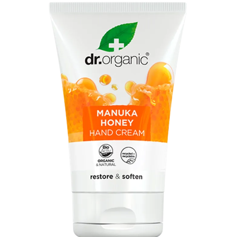 Dr. Organic Manuka Honey Hand & Nail cream (125 ml)