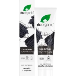 Dr. Organic Tandpasta Extra Whitening Charcoal (100 ml)