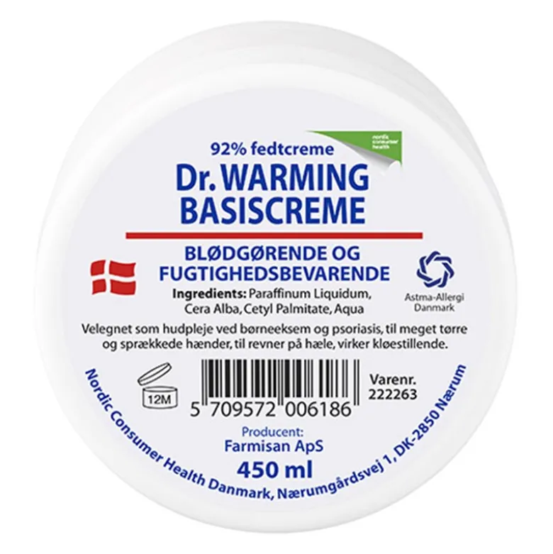 Dr. Warming Basiscreme i krukke (450 ml)