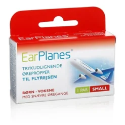 Earplanes - Small Trykregulerende ørepropper af blød silikone (1 par)