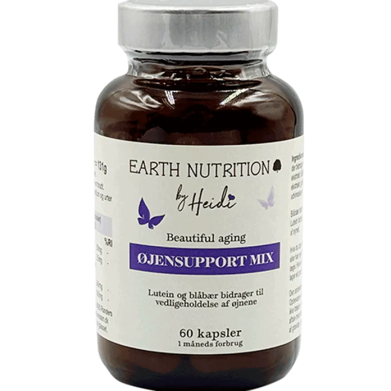 Earth Nutrition Øjen Support Mix (60 kaps)