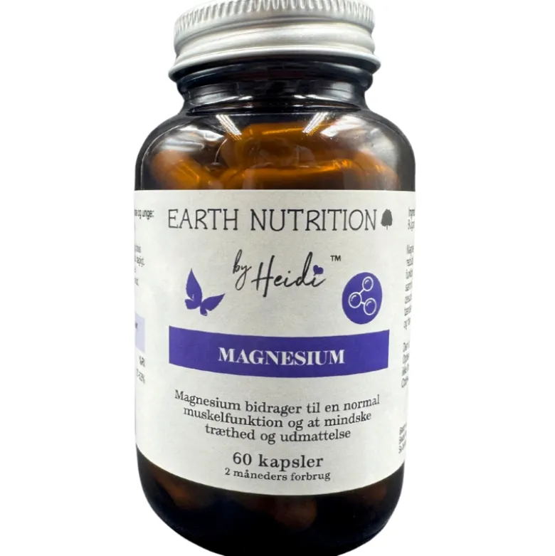Earth Nutrition Magnesium 100 mg (60 kaps)
