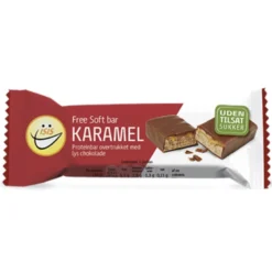 EASIS Free Soft Bar med Karamelsmag - Lys chokolade (30 gr)