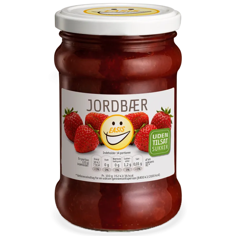 EASIS Jordbær Marmelade (285 g)