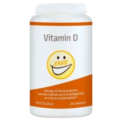 EASIS Kosttilskud Vitamin D (250 kaps)