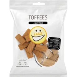 EASIS Liquorice Toffees (60 g)