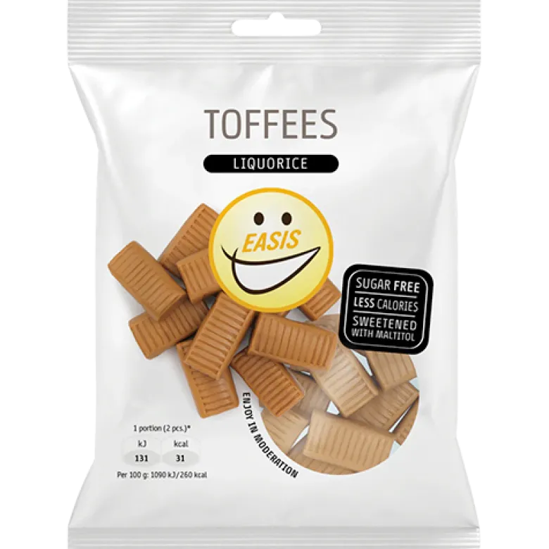 EASIS Liquorice Toffees (60 g)