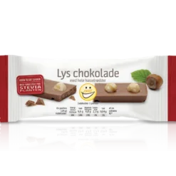 EASIS Lys Chokoladebar m. Nødder (24 g)