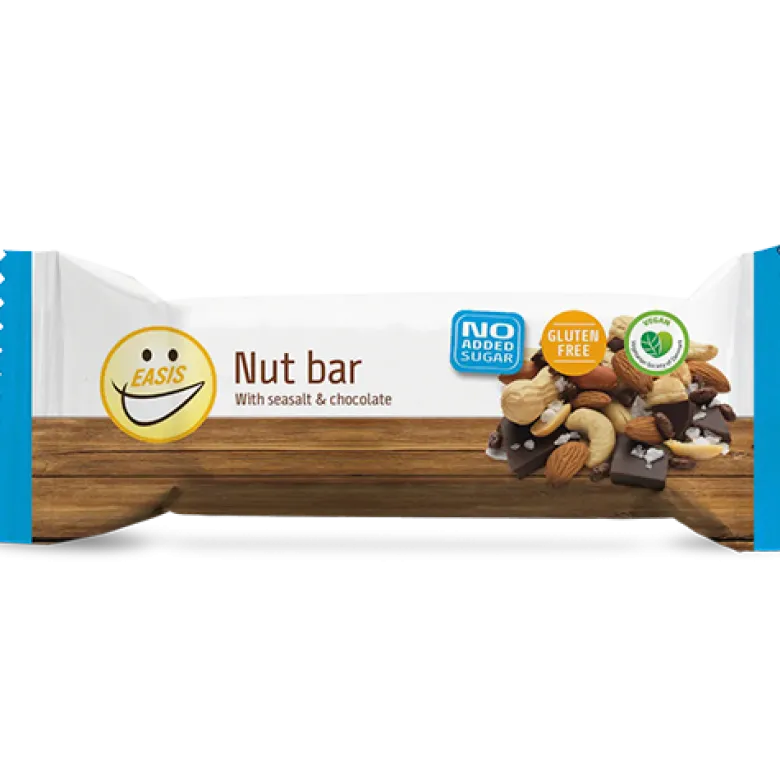 EASIS Nøddebar Havsalt & Mørk Chokolade (35 g)