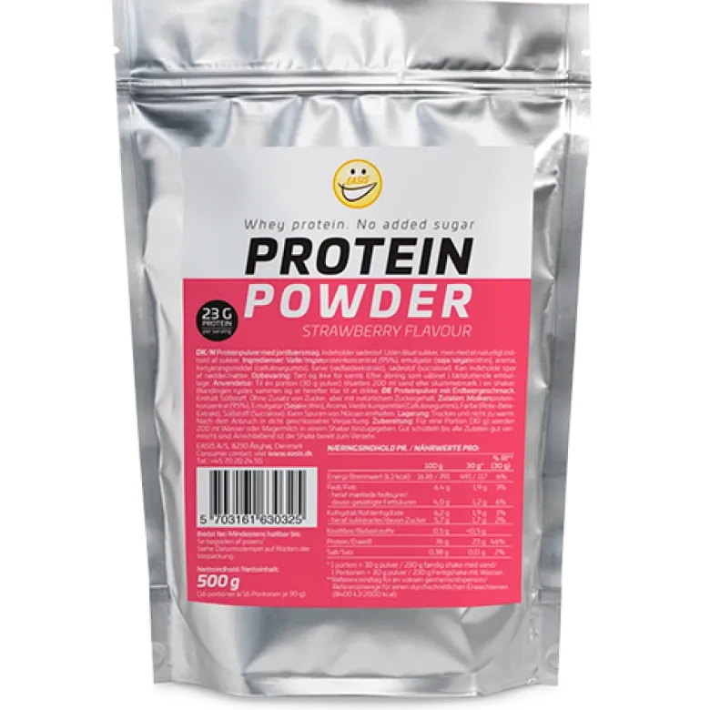 EASIS Proteinpulver Jordbærsmag (500 g)