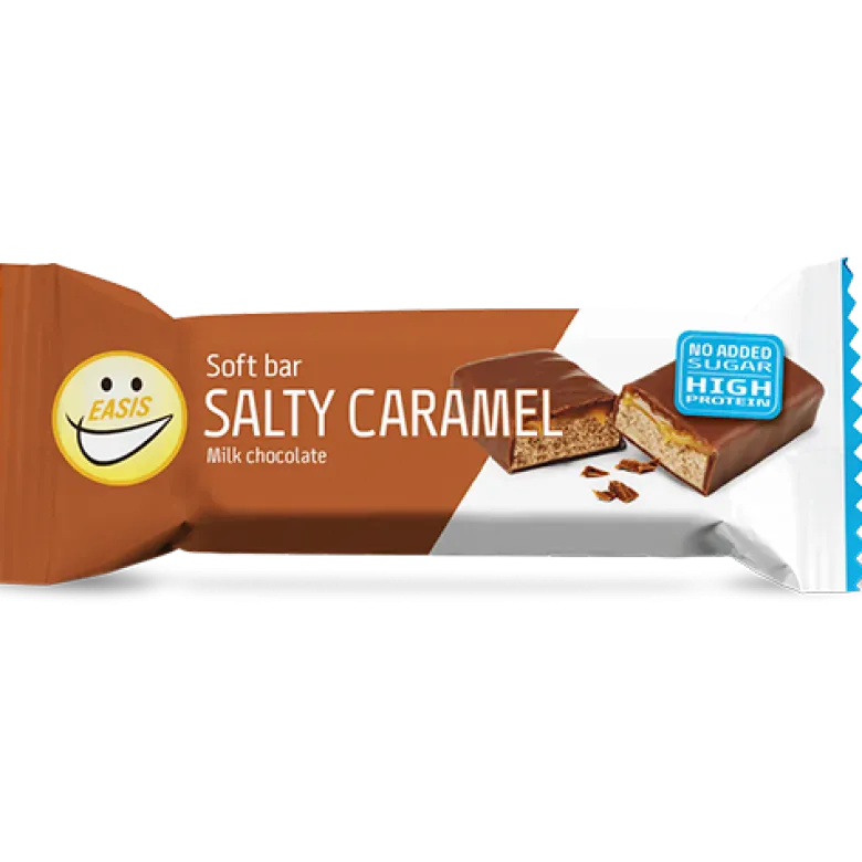 EASIS Soft Bar Salty Caramel & Milk Chocolate (30 g)
