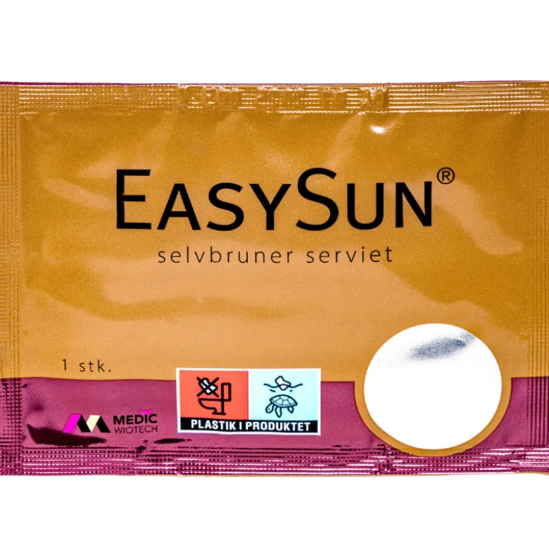 Easy Sun Selvbruner Serviet (1 stk)