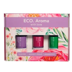 ECO. Aroma With Love Aroma Trio - Peppermint, Lavender, Women's Blend (3x10 ml)