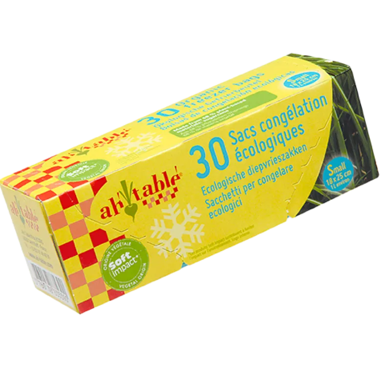 Ecodis Fryseposer Af Bioplastik 1 L (30 stk)