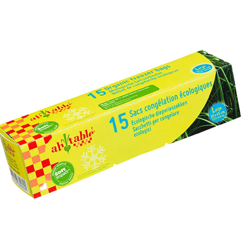 Ecodis Fryseposer Bioplastik 5,5 L (15 stk)