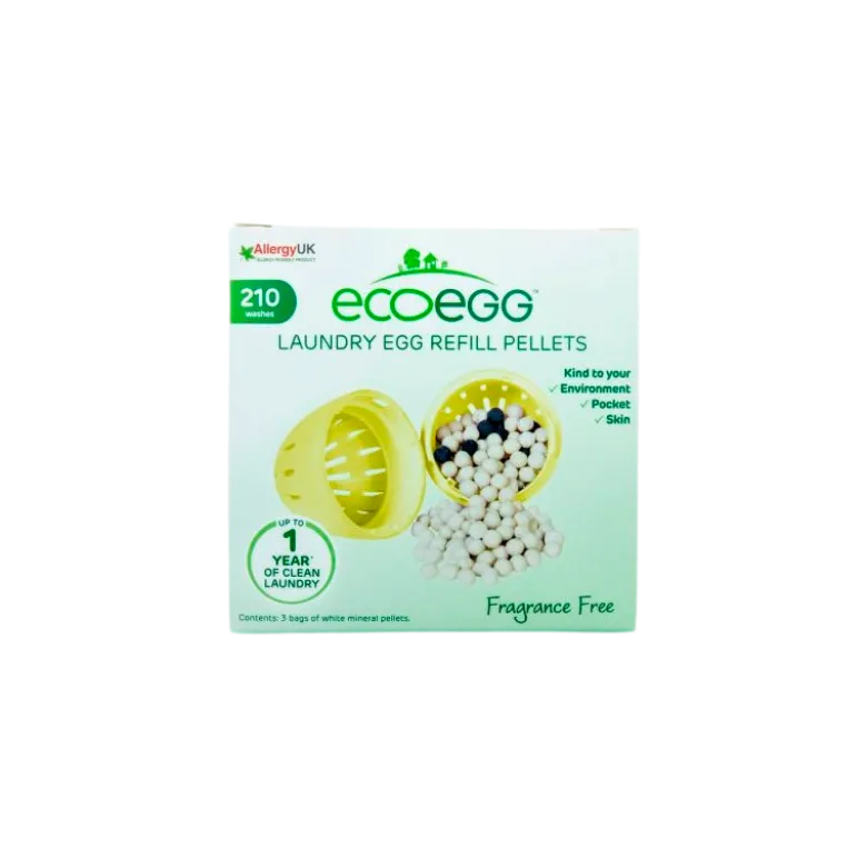Ecoegg Refill Til Vaskeæg Uden Duft (210 vaske)
