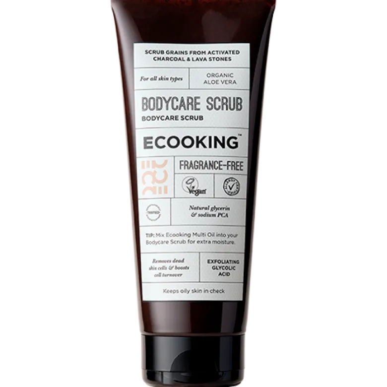 Ecooking Bodycare Scrub Fragrance Free (200 ml)