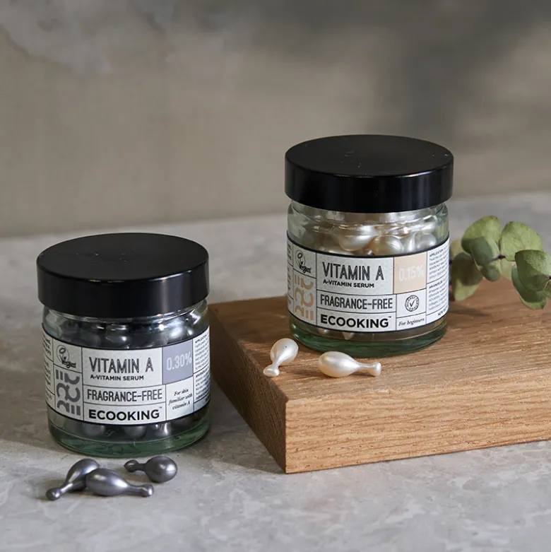 Ecooking Face A-Vitamin 0,15% Parfumefri (60 stk)