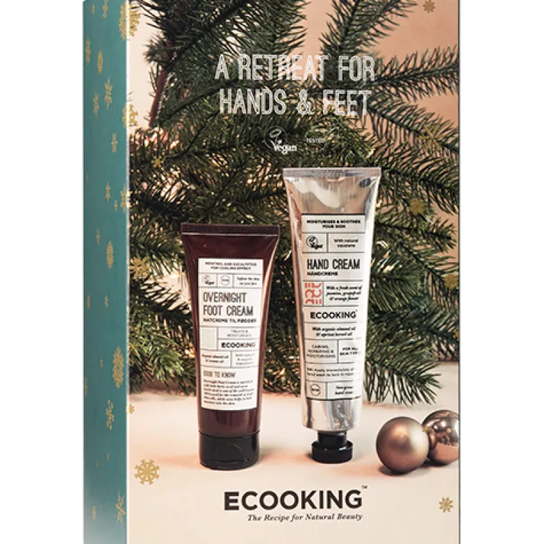 Ecooking Hand & Feet Set Wooden Box (1 stk)