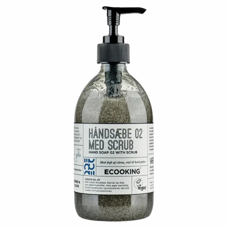 Ecooking Håndsæbe m. Scrub (500 ml)