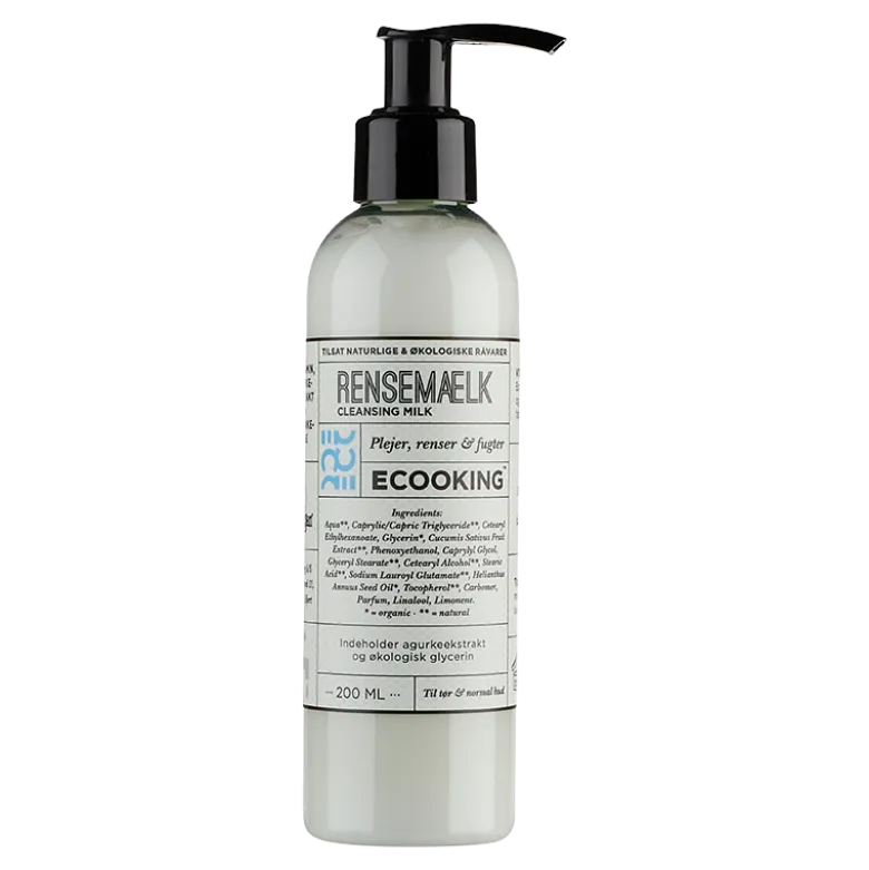 Ecooking Rensemælk Parfumefri (200 ml)