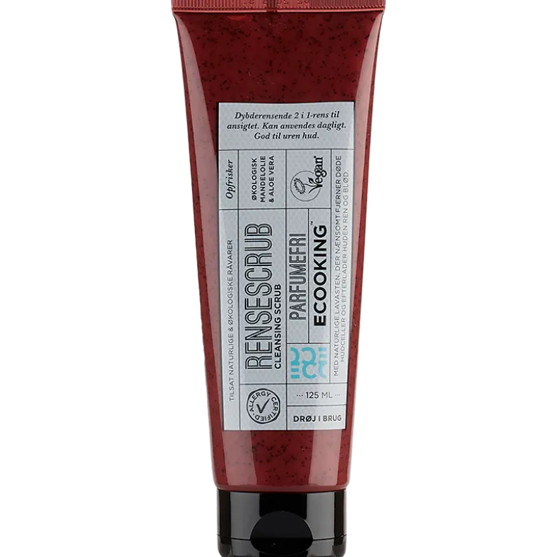Ecooking Rensescrub Parfumefri (125 ml)