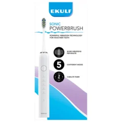 Ekulf Sonic PowerBrush white (1 stk)