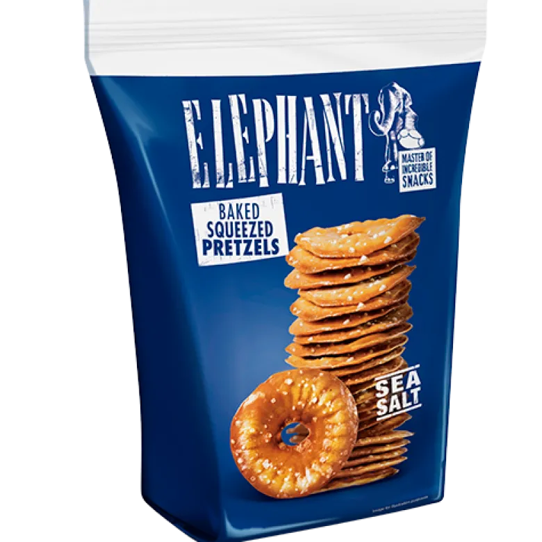 Elephant Pretzels Seasalt (180 g)