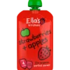 Ellas Kitchen Babymos Jordbær/Æble Ø 4 Mdr (120 gr)