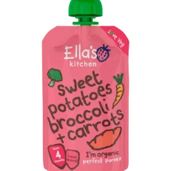 Ellas Kitchen Babymos Kartoffel/Broccoli gulerod Ø 4 Mdr (120 gr)