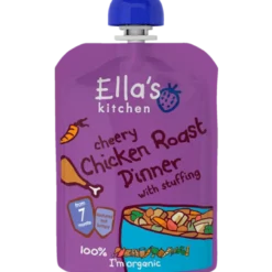 Ellas Kitchen Babymos Kylling/Grøntsager Ø 7 Mdr (130 gr)