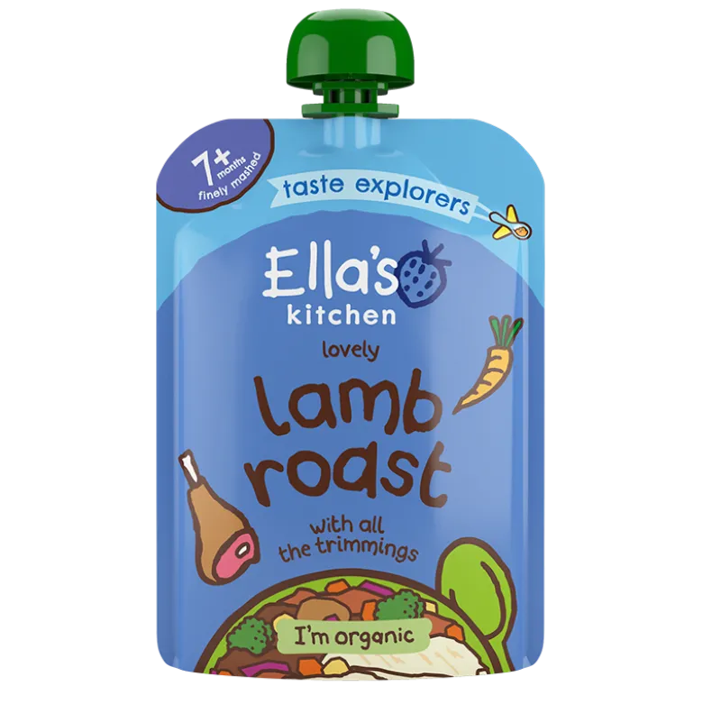 Ellas Kitchen Babymos Lam/Kartofel/Grøntsager Ø 7 Mdr (130 g)