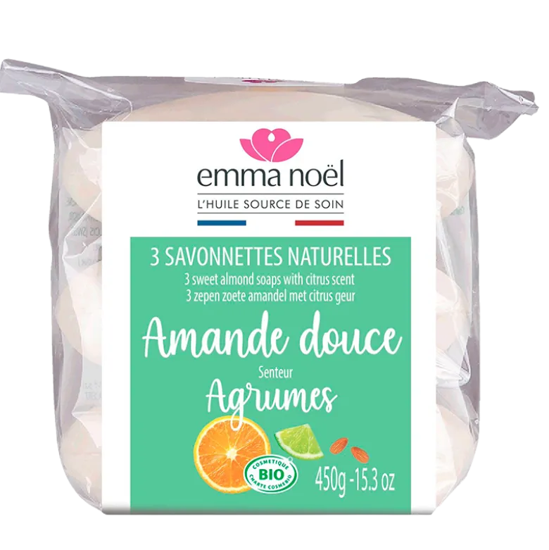 Emma Nöel Mandel Sæbe 3 X 150 Gr. (450 gr)