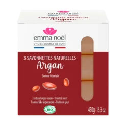 Emma Noel Argan Sæbe Ø (3 x 150 gr)