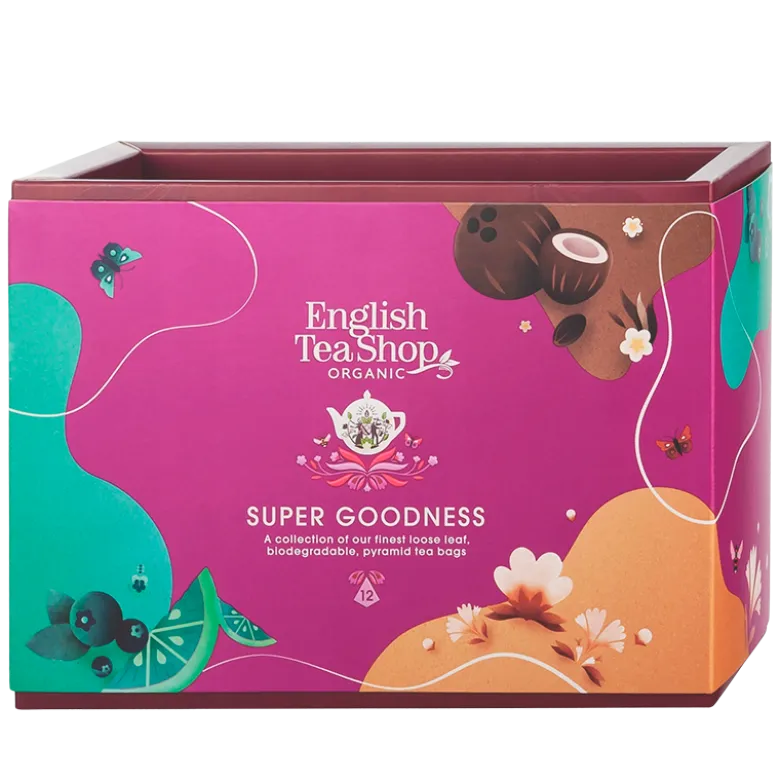 English Tea Shop Te Gaveæske Super Goodness Collection Ø (12 stk)