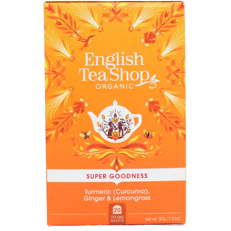 English Tea Shop Turmeric, Ginger & Lemongrass Ø (20 breve)