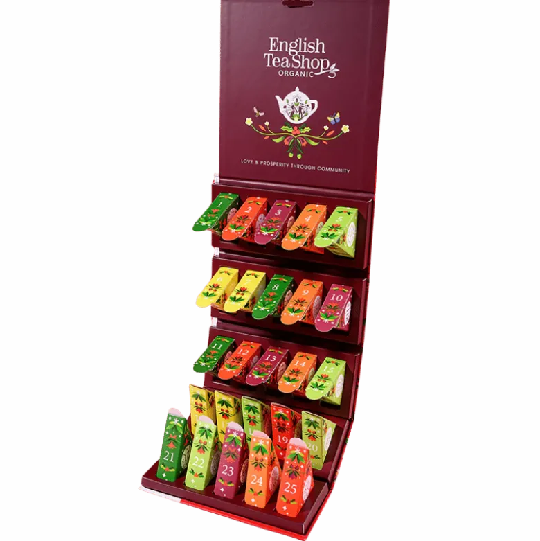 English Tea Shop Væg Julekalender Ø (25 breve)