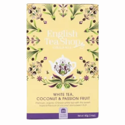 English Tea Shop White Tea, Coconut & Passion Fruit (20 breve)