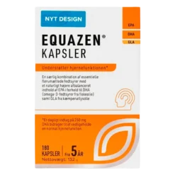 Equazen Fiskeolie Kapsler (180 kap)