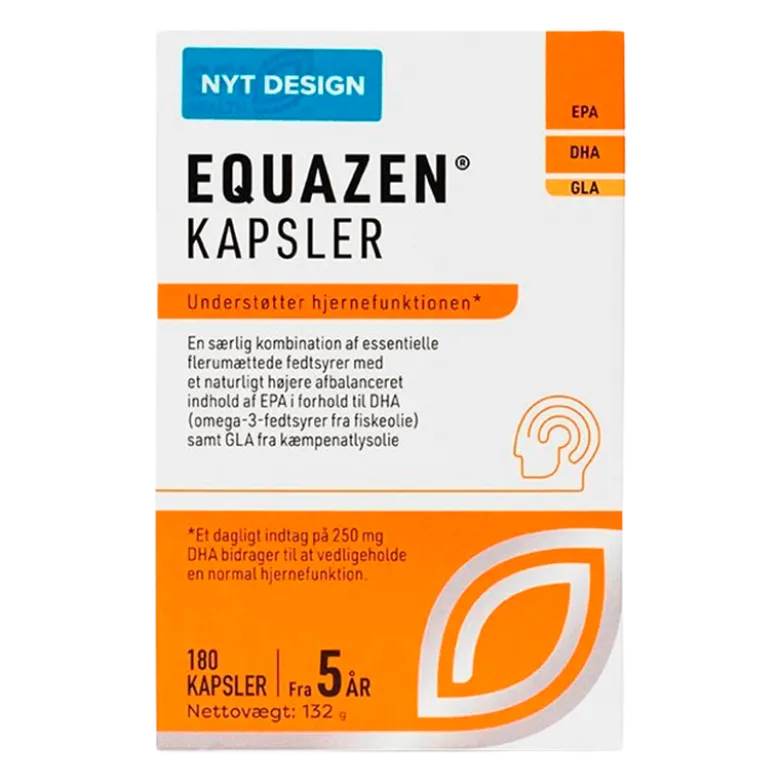 Equazen Fiskeolie Kapsler (180 kap)