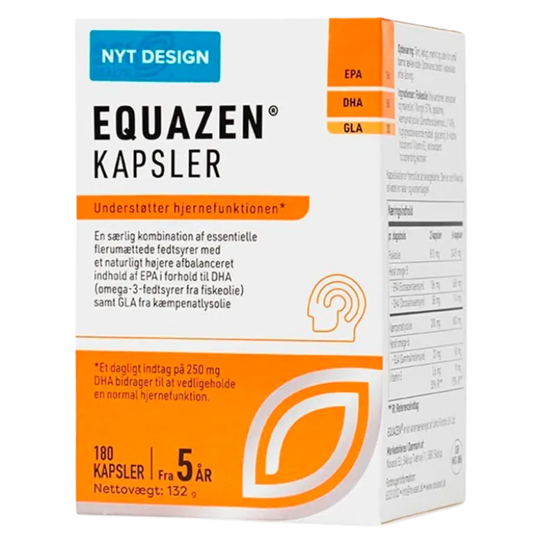 Equazen Fiskeolie Kapsler (180 kap)
