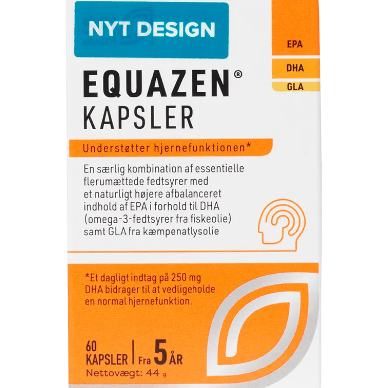 Equazen Fiskeolie Kapsler (60 kap)