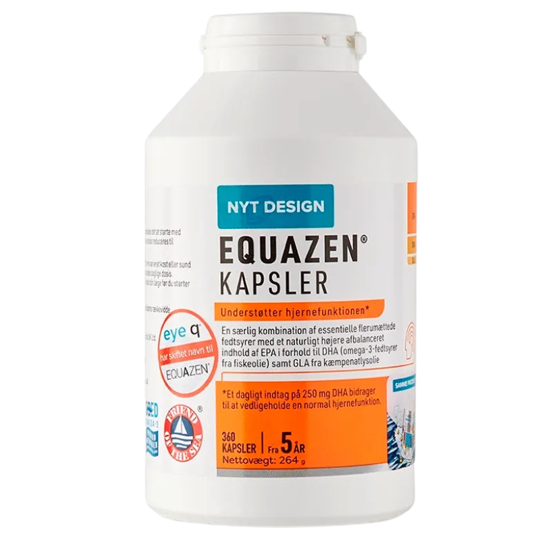 Equazen Fiskeolie Kapsler (360 kap)