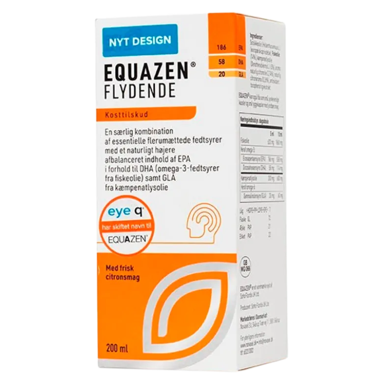 Equazen Flydende Fiskeolie (200 ml)