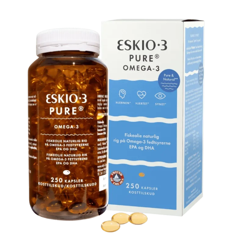Eskio-3 Fiskeolie (250 kap)