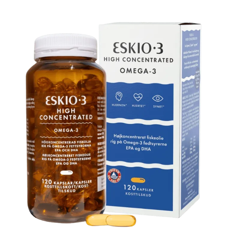 Eskio-3 High Concentrate Omega-3 (120 kap)