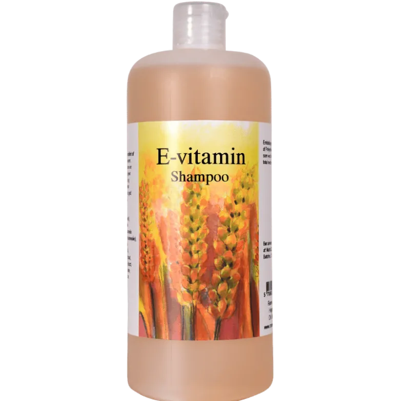 E-vitamin hårshampoo 500 ml.