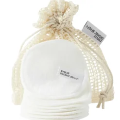 Evolve Organic Bamboo Reusable Makeup Remover Pads (7 stk)